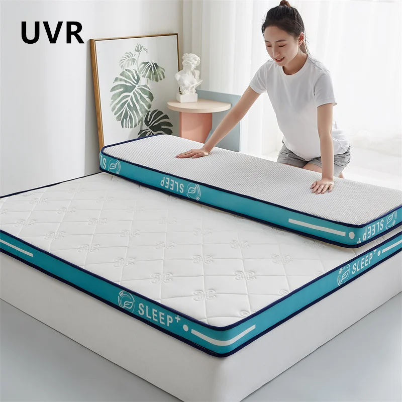 UVR Non-collapsing Latex Mattress Memory Foam Filled Home Hotel Double Mattress Student Single Foldable Tatami Full Size