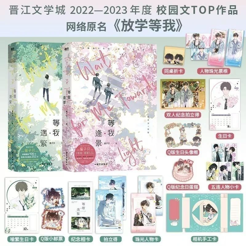 Deng Wo Yu Fan Deng Wo Feng Jing By Jia Zibei, Waiting for Me After School, Jinjiang Literature Double Male Novel Livros