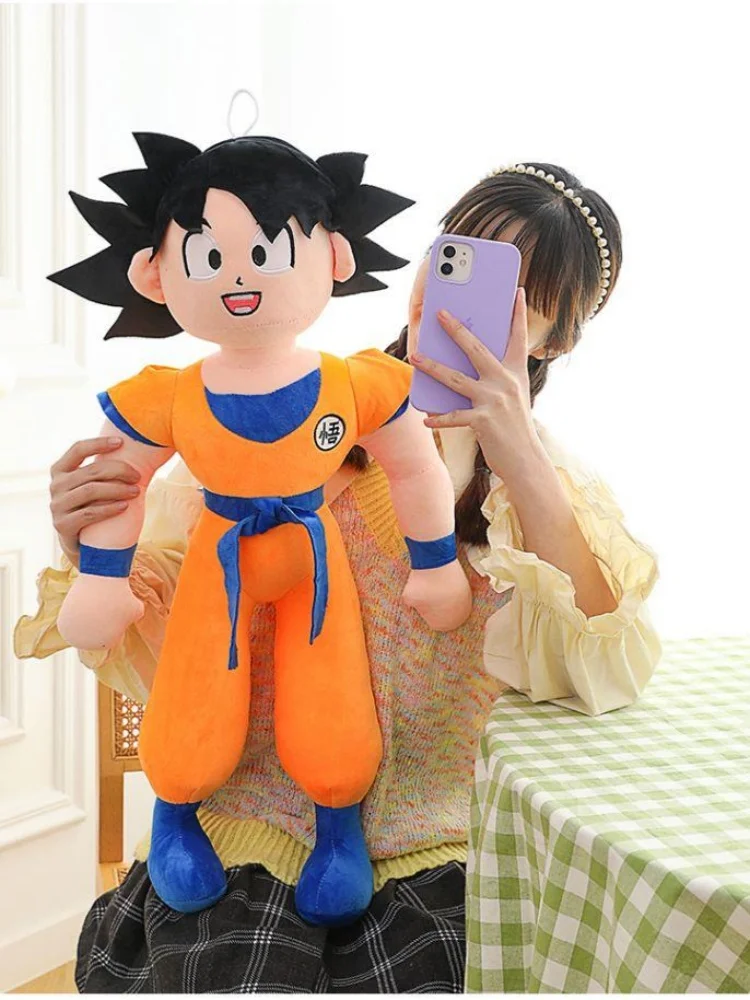 Hurtownie nowy siedem Dragon Ball Goku 43/55/70cm rysunek klasyczna animacja Super Saiyan lalka rzuć poduszka lalka zabawka hurtownia prezent