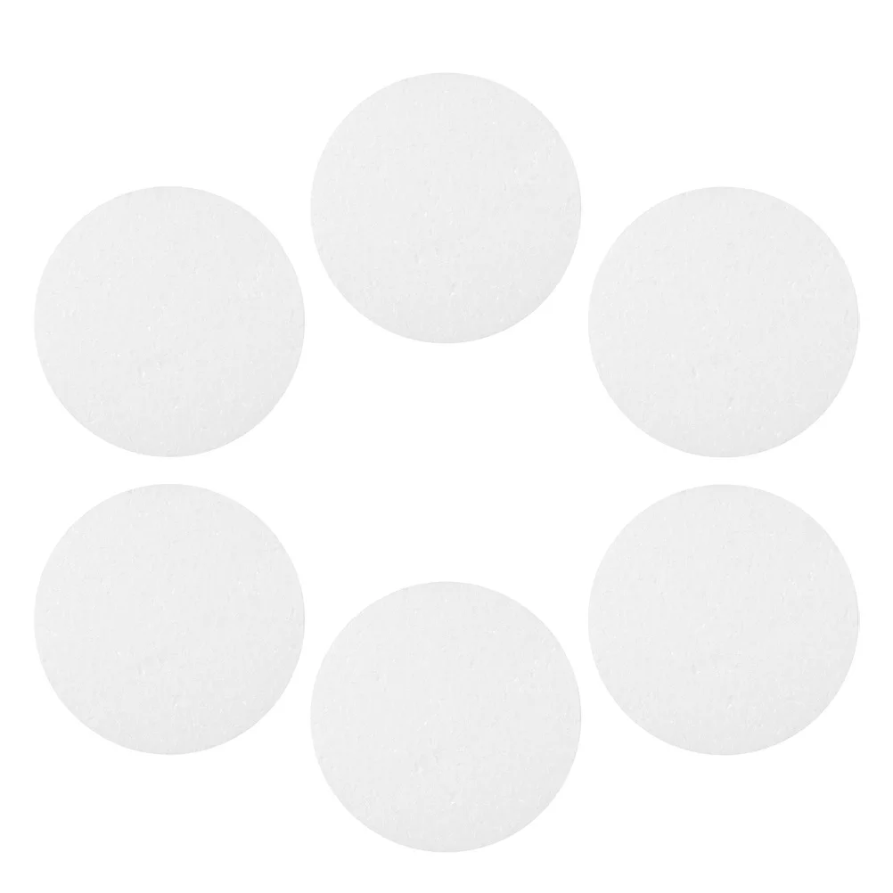 

6Pcs Circular Foam Polystyrene Shapes for Creative Inspiration Versatile DIY Projects Home Decorations Easy to Use All Ages