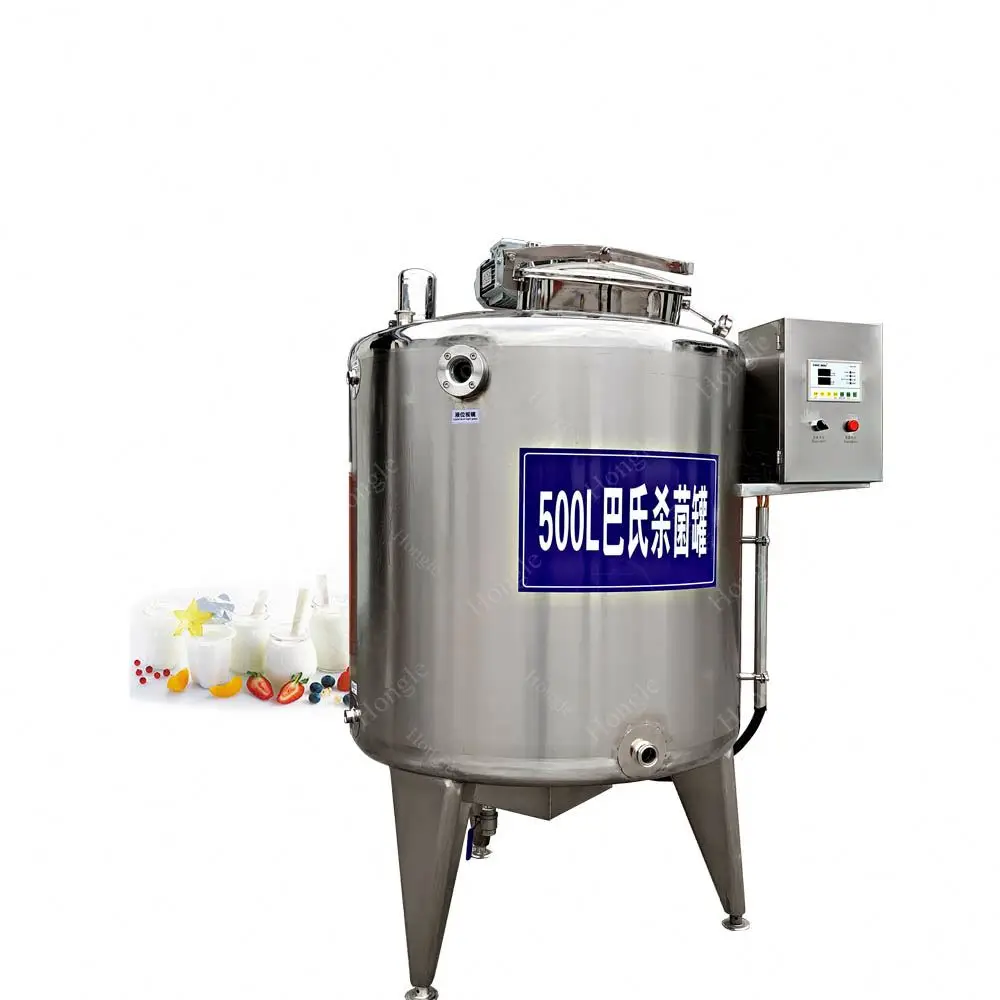 100 Liter Milk Pasteurizer Food Sterilization Tofu Pasteurizing Machine Dairy Cattle Equipment Honey Storage Tank Homogenizer