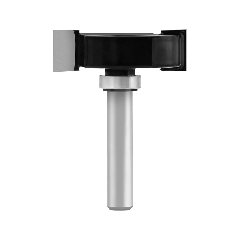 لقمة توجيه LAVIE مقاس 8 مم مع محمل - قاطع الحز ذو الحافة المزدوجة لشق الخشب والحواف C08318FX4