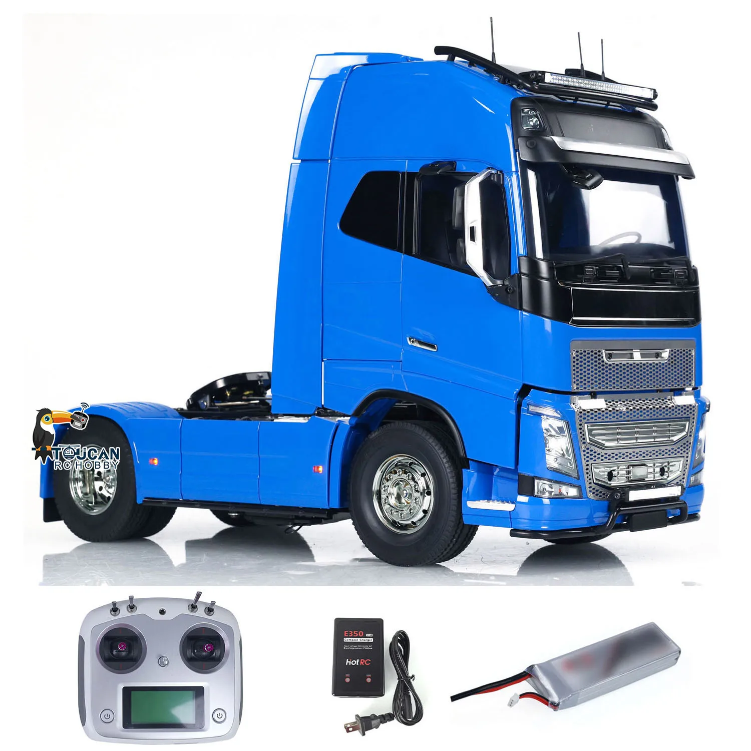 1/14 FH16 RTR 4x2 RC Tractor Truck 56375 XL750 3-speed DIY Painted Radio Control Vehicle Light Sound Car Toys for Boy THZH1978