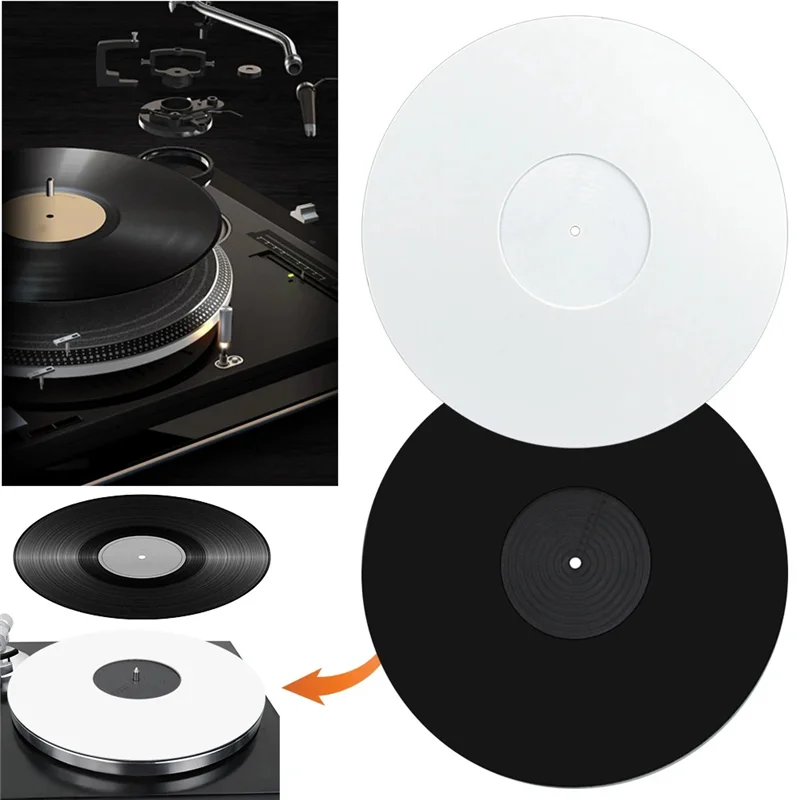 12-calowa mata do gramofonu winylowego Mata do gramofonu amortyzująca antystatyczna mata do gramofonów winylowych A