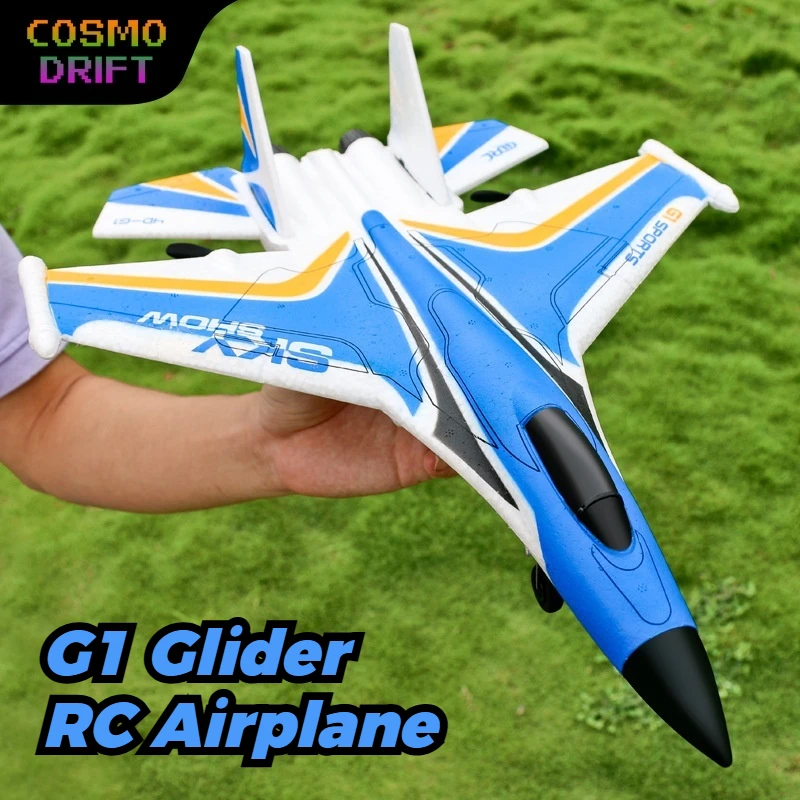 

G1 Glider RC Airplane 3-Channel Fixed-Wing Foam Aircraft Drone Easy-Fly Remote Control Glider Plane Model Toy for Beginners
