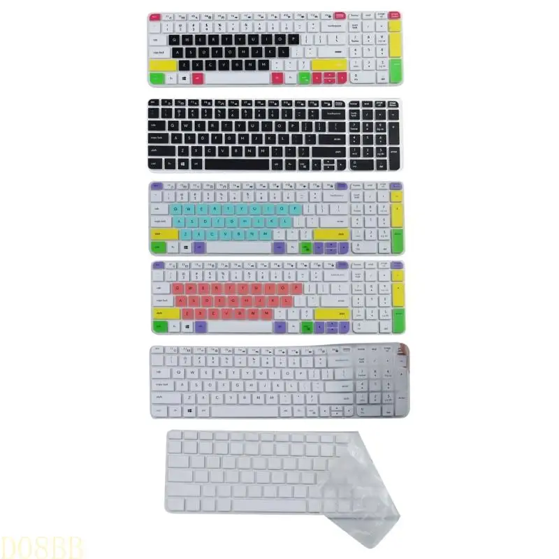 

D08B Keyboard Cover for K580/K585/K470/MK470 Wireless Keyboard Silicone Keyboard Protectors Skin Ergonomic Keyboard Protective