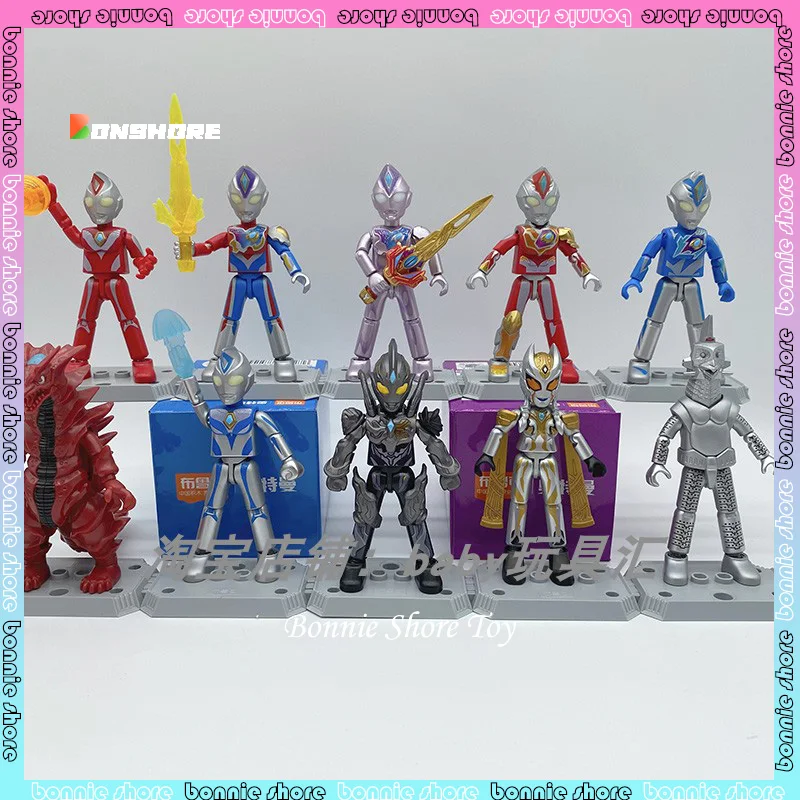 Blokees Blind Box Stars7 Edition Ultraman Decker Carmilla Mystery Box Ultraman  Action Figures birthday Collection for kids gift