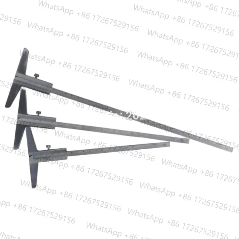 High Quality 150mm 200mm 300mm Depth Vernier Caliper 0.02mm 0-150mm 0-200mm 0-300mm Depth Gauge Depth Measuring Tool