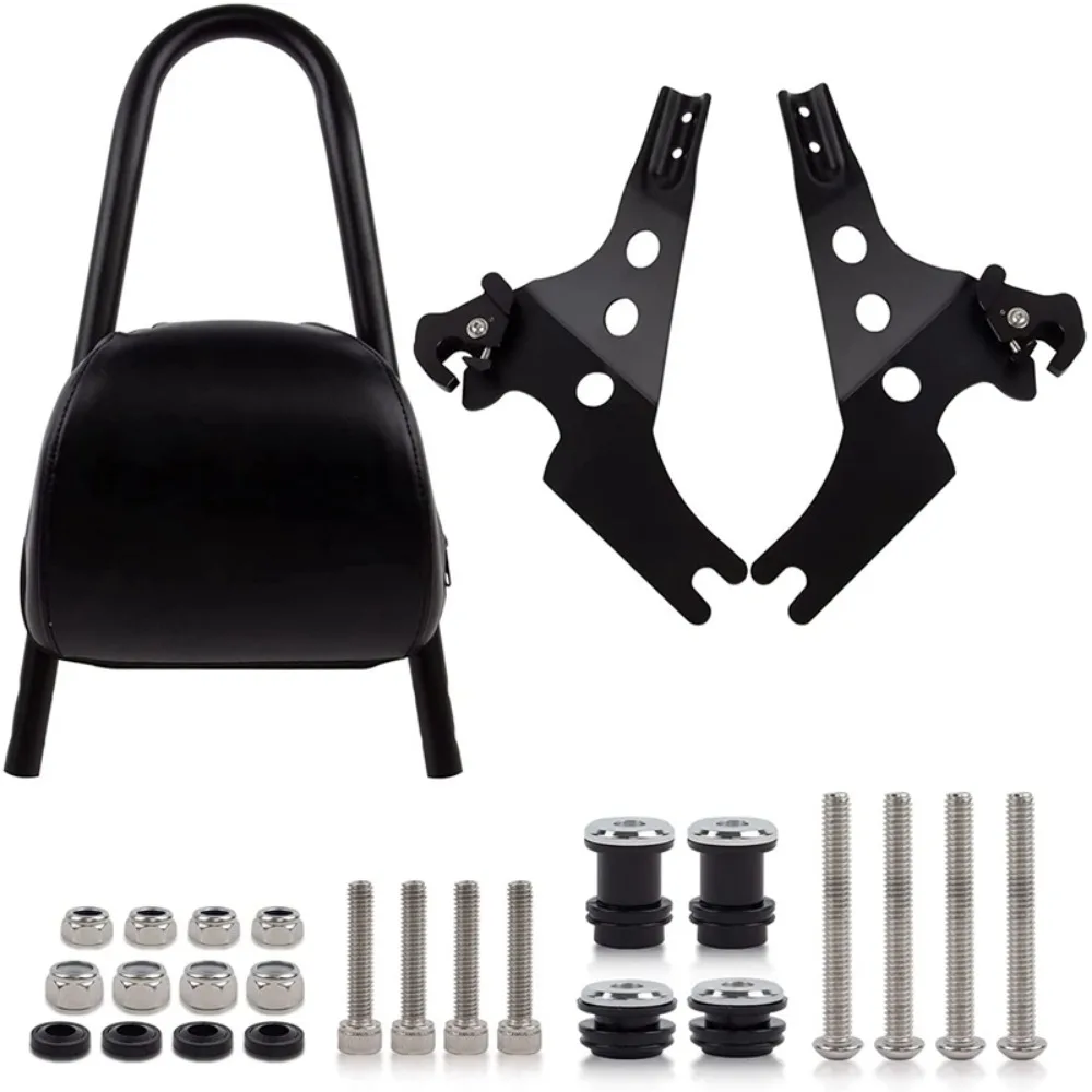 Motocykl odpinane tylne oparcie pasażera Sissy Bar siedzenie dla Harley Sportster XL883C 883R 2004-2022 XL1200C 1200S 1996-2000 — zdjęcie 6