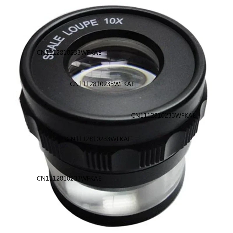10X Stand Measuring Magnifier Scale Loupe Magnifying Glass 10X With Scaled Magnifier