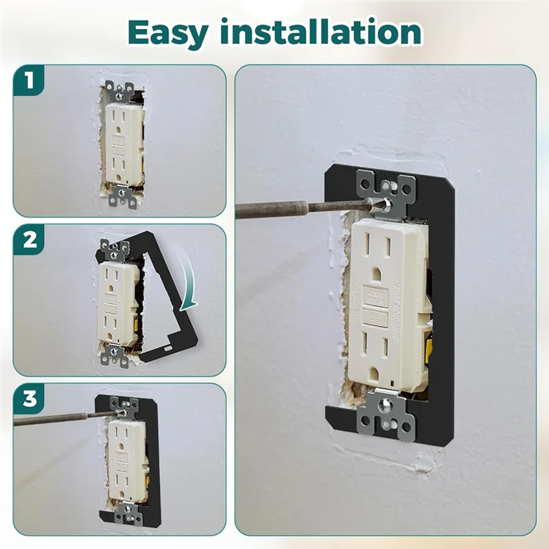 

Изысканные прокладки для настенных плит, уровневая пластина для оборудования, прокладки для электрических розеток, для крепления настенного оборудования/переключателей