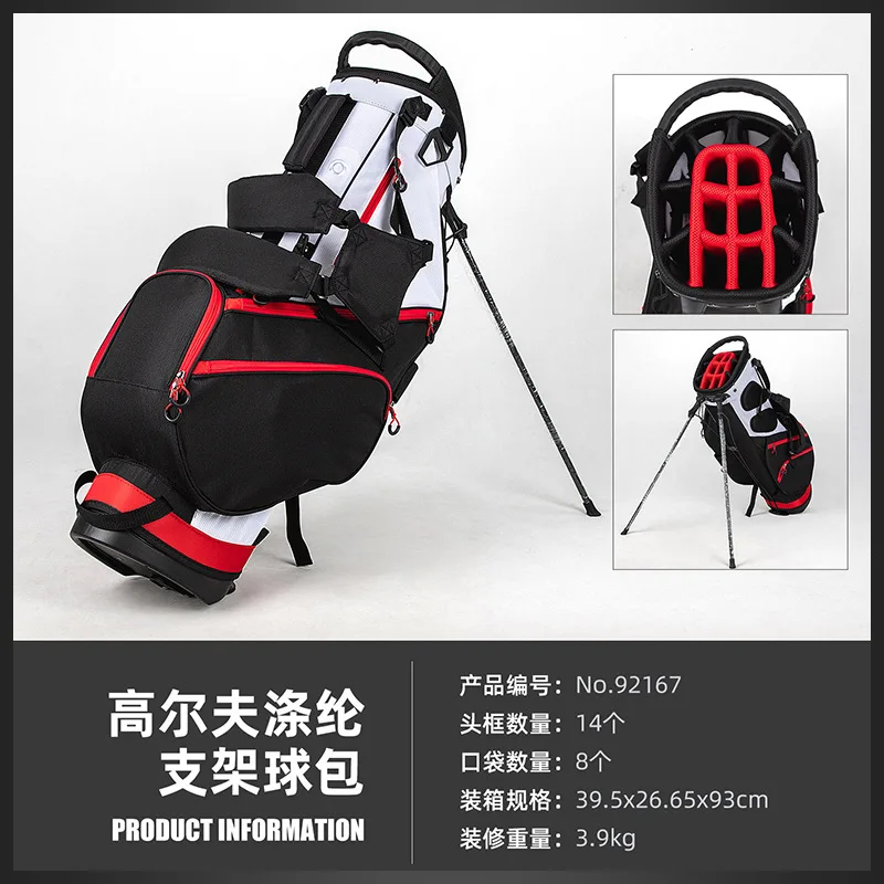 

Golf Standard Stand Bag High Quality Fabric Affordable Price Lightweight Durable