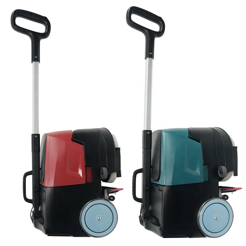 

Commercial Handheld Electric Floor Scrubber Dryer Machine Automatic Wet Dry Household Cleaning Device with Rechargeable Battery