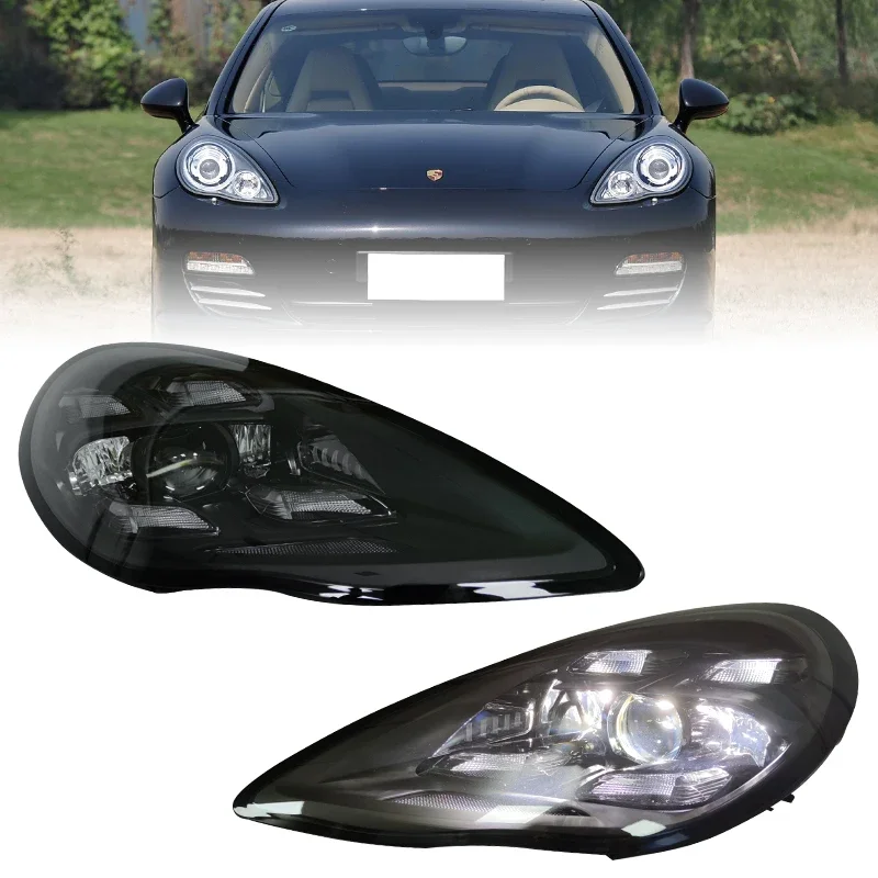 High Quality Headlamp 970 Parts 2010-2013 Front Lights Upgrade 2023 PDLS Matrix LED Headlights for  Panamera 970