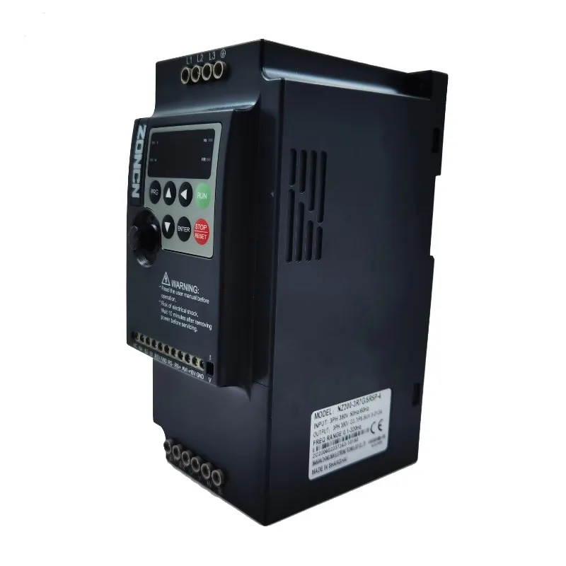 NZ200 5HP 7.4HP VFD frequency inverter AC 380V 3 Phase micro type inverter 3.7kW 5.5kW