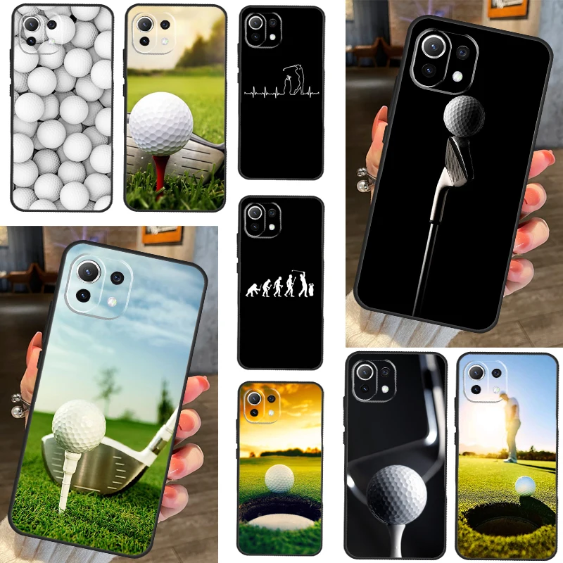 Golf Course Field Case For POCO F5 X5 Pro X3 Pro M5 F3 F4 X4 GT Cover For Xiaomi 13 Pro 12T 11T 11 12 Lite