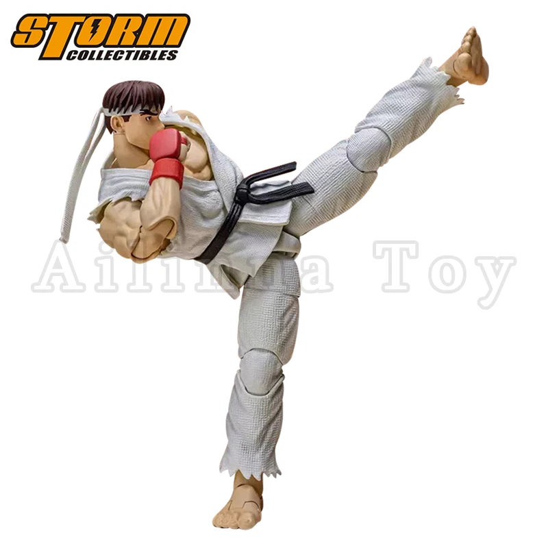 Storm ของสะสมของเล่น 1/12 7 นิ้ว Action Figure Street Fighter Alpha 3 Storm Arena Ryu อะนิเมะสําหรับของขวัญ