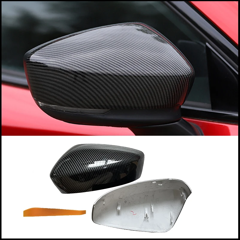 

Car Styling For Mazda 6 2018-2021 Door Side Rearview Mirror Cover Caps Shell Housing Auto Parts Accessories