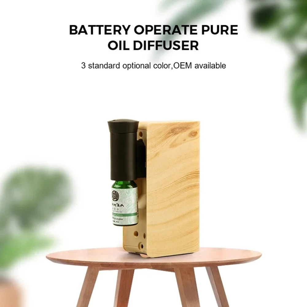 Car Air Aroma Diffuser Waterless Aromatherapy Portable Scent Essential Oil Versatility Diffusers of Mist Maker Whisper Quiet