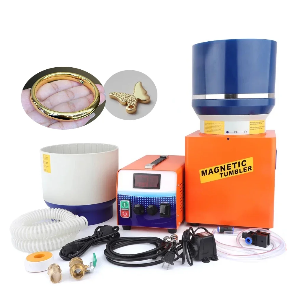 New Arrival Jewelry Equipment Jewelry Gold Polishing Machine Gold Dry Grinding Machine Centrifugal Barrel Finishing Machine