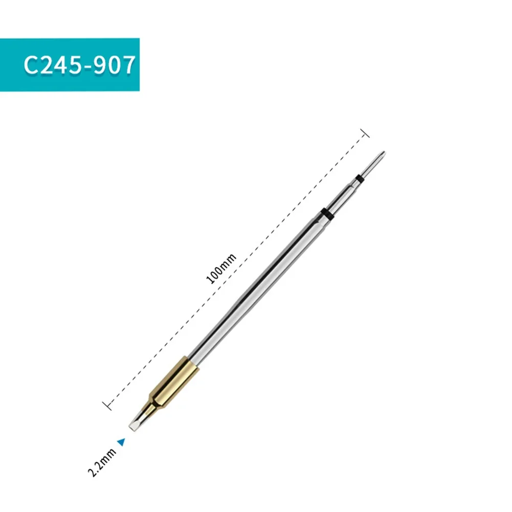 C245 Soldering Iron Tip Spare Replacement Straight Tip For JBC Soldering Station Electric Soldering Iron Welding Soldering Tools