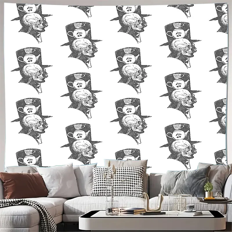 

Богемный гобелен настенный природный лес деревья пейзаж домашний декор комната эстетическое настенное искусство