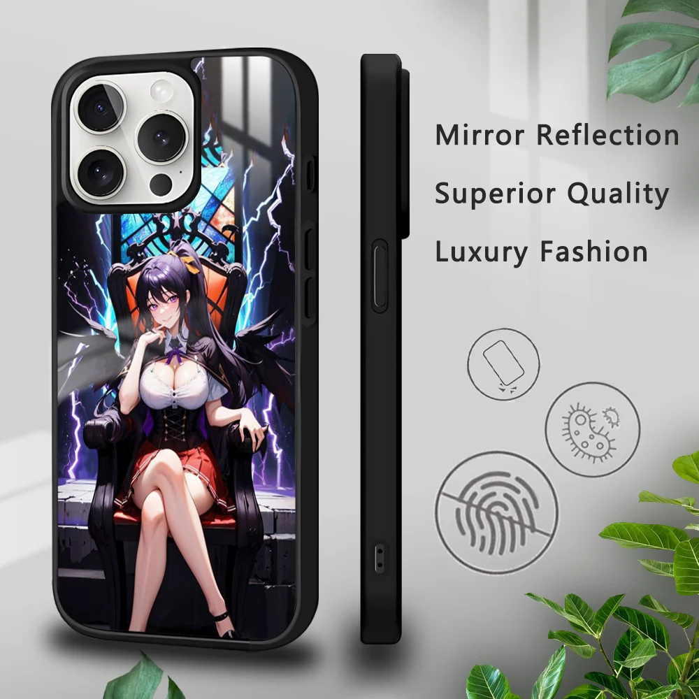 H-High School DxD Pretty Phone Case For iPhone 16 15 14 13 12 11 Pro Xs Max Mini Plus Celulares Hard Funda