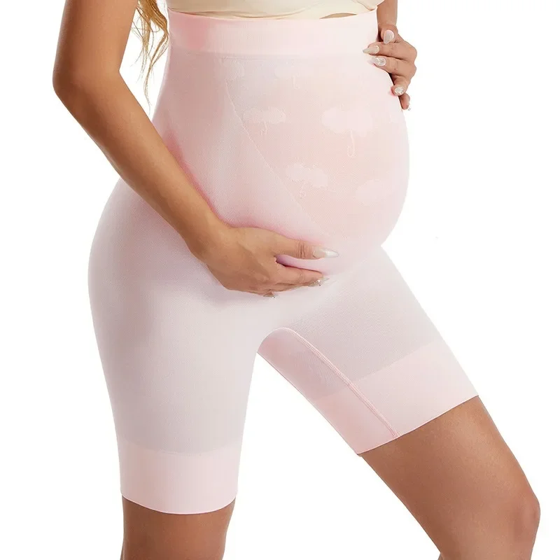 حجم كبير ارتفاع الخصر البطن دعم السراويل بعد الولادة ملابس داخلية طماق بلون السلامة غير وسم السراويل الأمومة الملابس الداخلية
