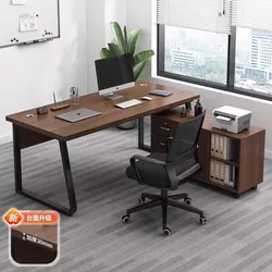 Desk chair combination staff workstationOffice desk with drawer for home