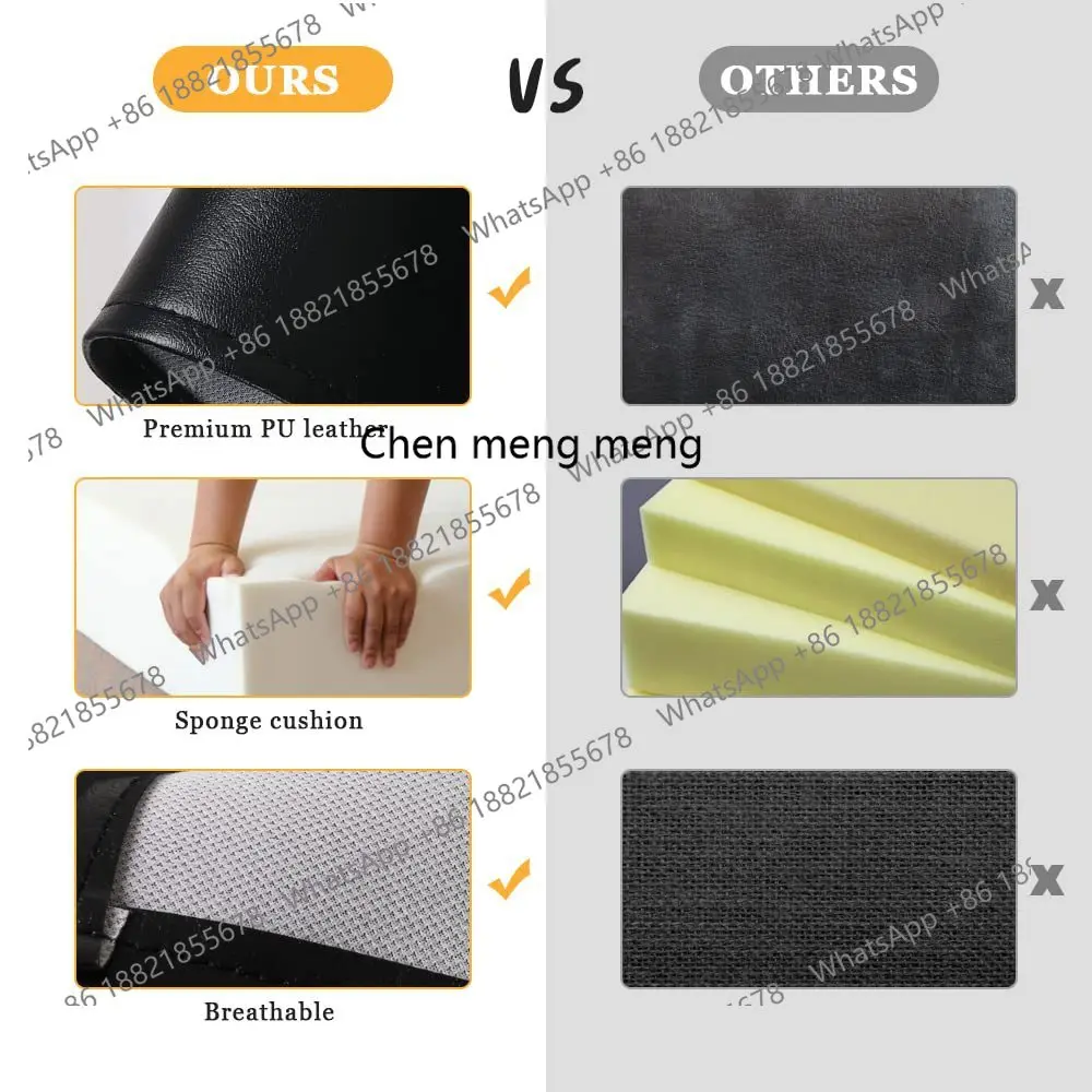 كرسي الشعر، وسادة مقعد الحلاق، وسادة مرنة سميكة لصالونات الشعر #4