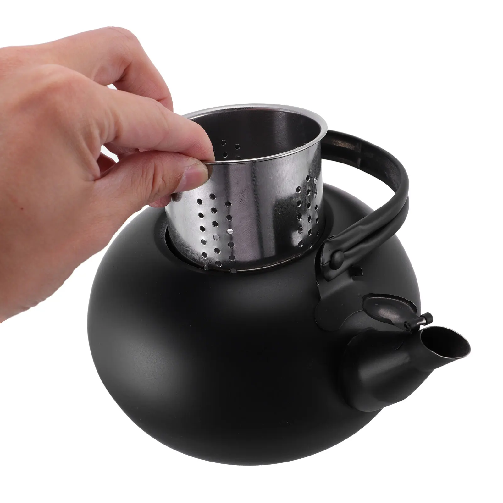 

Stainless Steel Tea Kettle Thickened Household Water Boiling Kettle Practical Teapot for Home Use Stress Relief