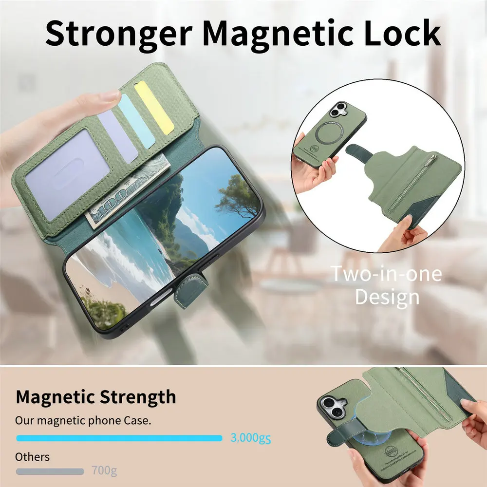 Realme 14 13 Pro Plus 5G 2IN1 حافظة بطاقات قابلة للفصل محفظة جلدية مغناطيسية Funda لهاتف OPPO Realme 14 Pro Plus حافظة Realme14 14T 14X #5