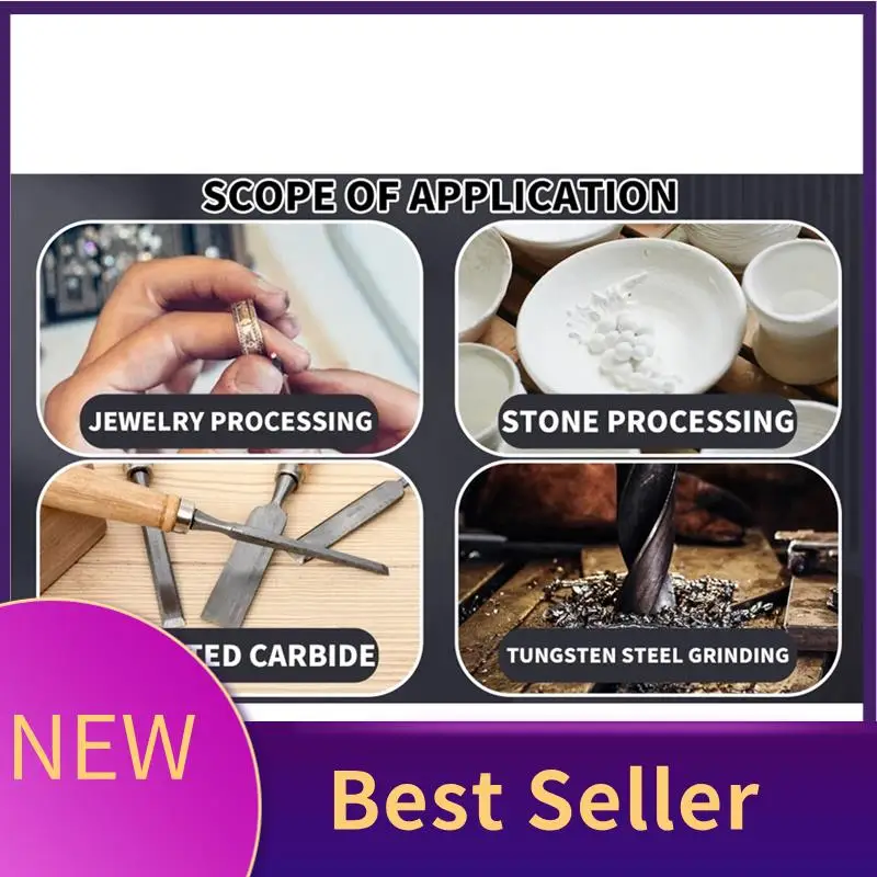 

45Mm Diamond Grinding Wheel Mini Polishing Disc For Drill Die Grinder Metal Tungsten Stungsten Wire Grinding Durable B