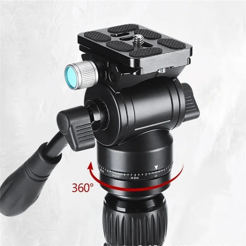 ABAC-Hydraulic Gimbal Tripod Accessory For Enhanced Camera Stability Lightweight Small Damping Design