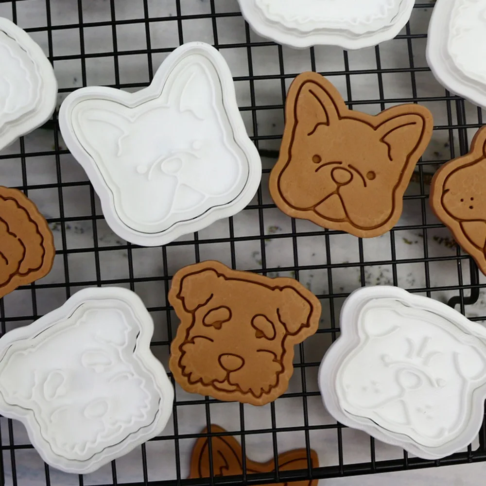 

Набор из 9 формочек для лепки в виде милых собачьих головок из полимерной глины, 3D-штампы для тиснения, для изготовления сережек и украшений своими руками, инструменты для керамики и гончарных работ