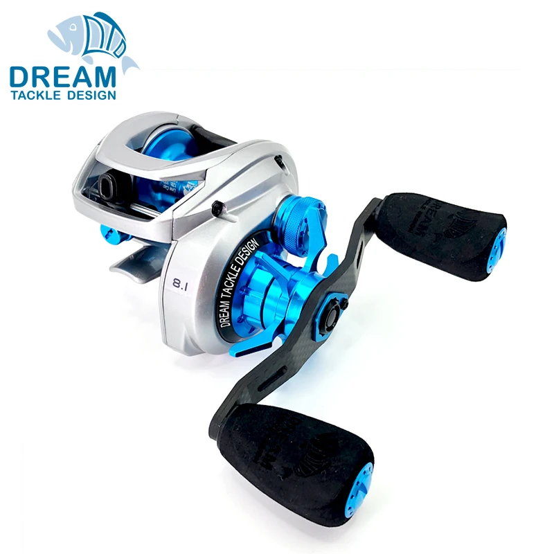 DTD Formula D Low Profile Fishing Baitcast Reels 7.3:1 8.1:1  Lightweight 171G CNC Casting HAKAI BAITCASTER UPGRADED VERSION