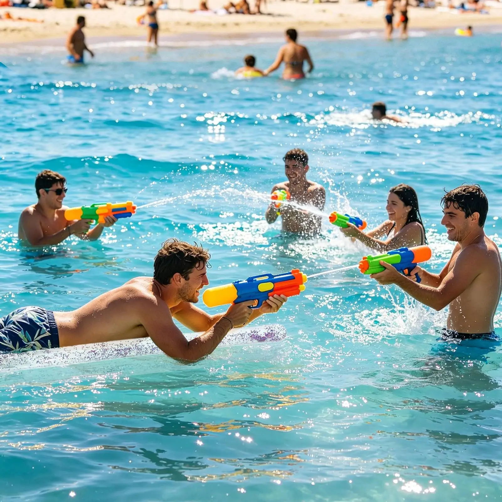 Swimming Pool Noodle Blow Up Floating Tube Toy Pool Noodle Stick For Men Women Adults Teens Children Family Friends Kids Lake