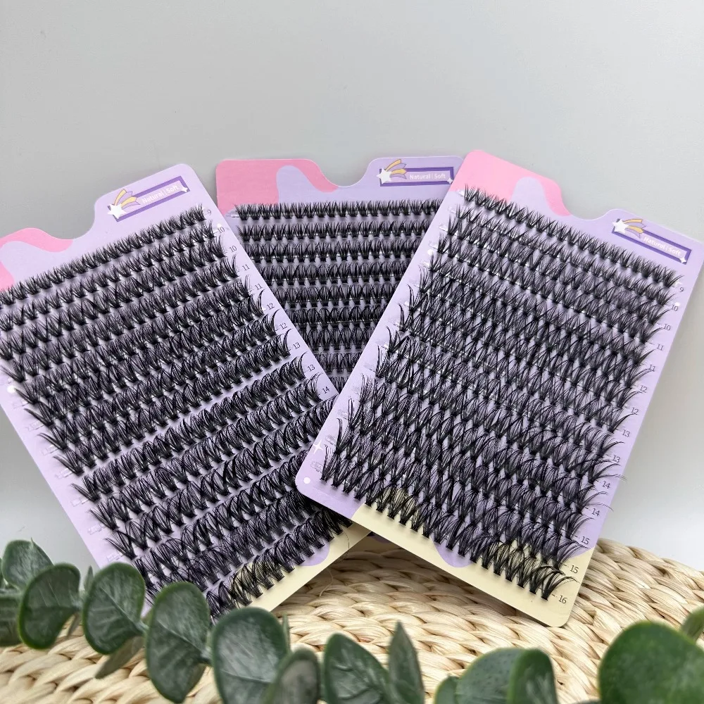280 Pcs Mixed Length(8-16mm),DIY Cluster Extension,Suitable for Beginners,Natural to Dramatic Styling,Perfect for Role Playing