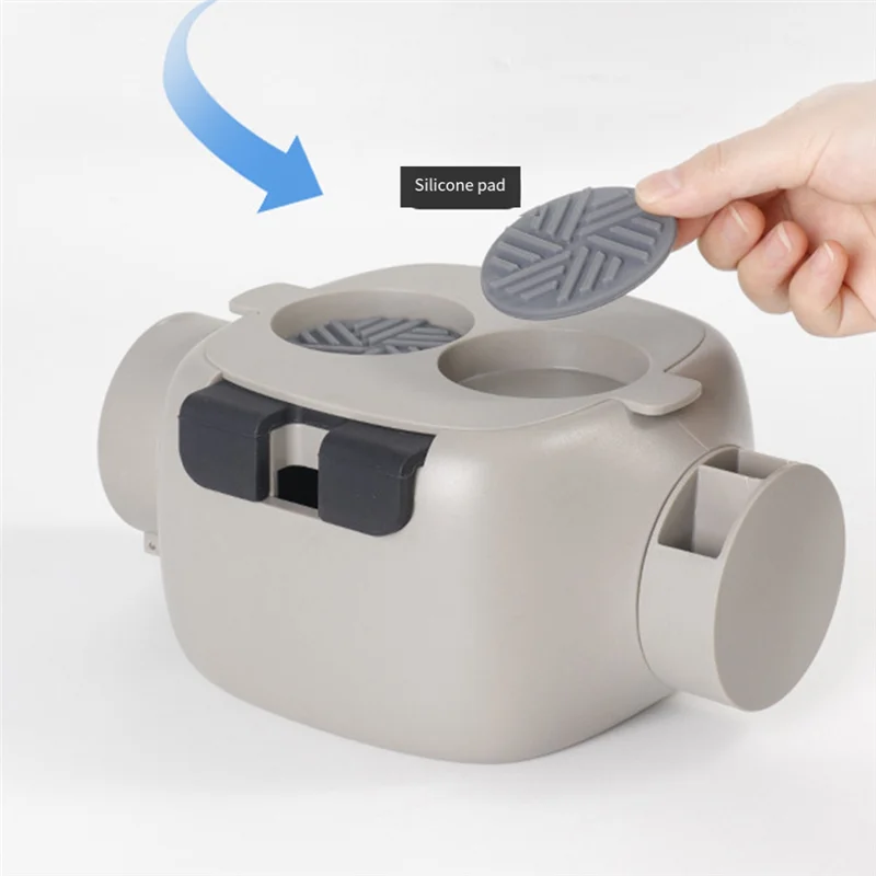 AF93-Коробка для эспрессо, Коробка для молотых кофе, Амортизирующий прочный контейнер для стука в стиле бариста