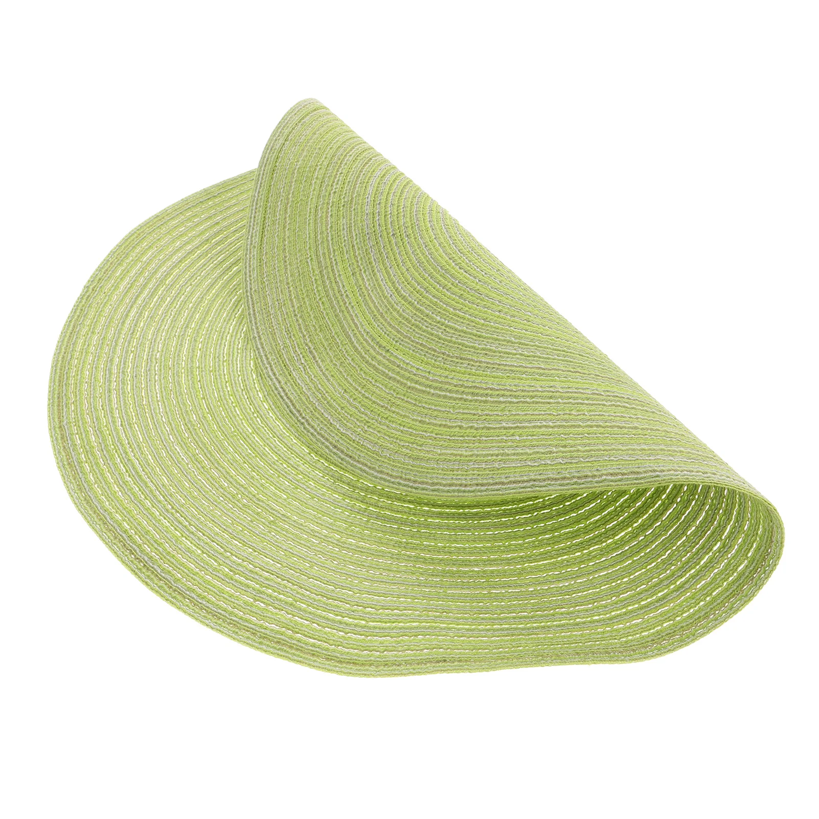 

Round Heat Insulation Pad Placemat Sage Green Reversible Table Mat Dining Table Kitchen Pot Mat Hot Dish Trivet Non-Skid