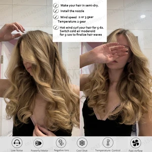 Profesyonel süper saç kurutma makinesi negatif iyon hızlı kuruyan, saç kurutucular bırakır-salon aletleri sabit sıcaklık saç bakımı 8 en çok satan iş saç bakımı-no. 5