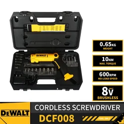 Dewalt-コードレスドライバーdcf008,8V,リチウム電池充電器付き,10nm,220v