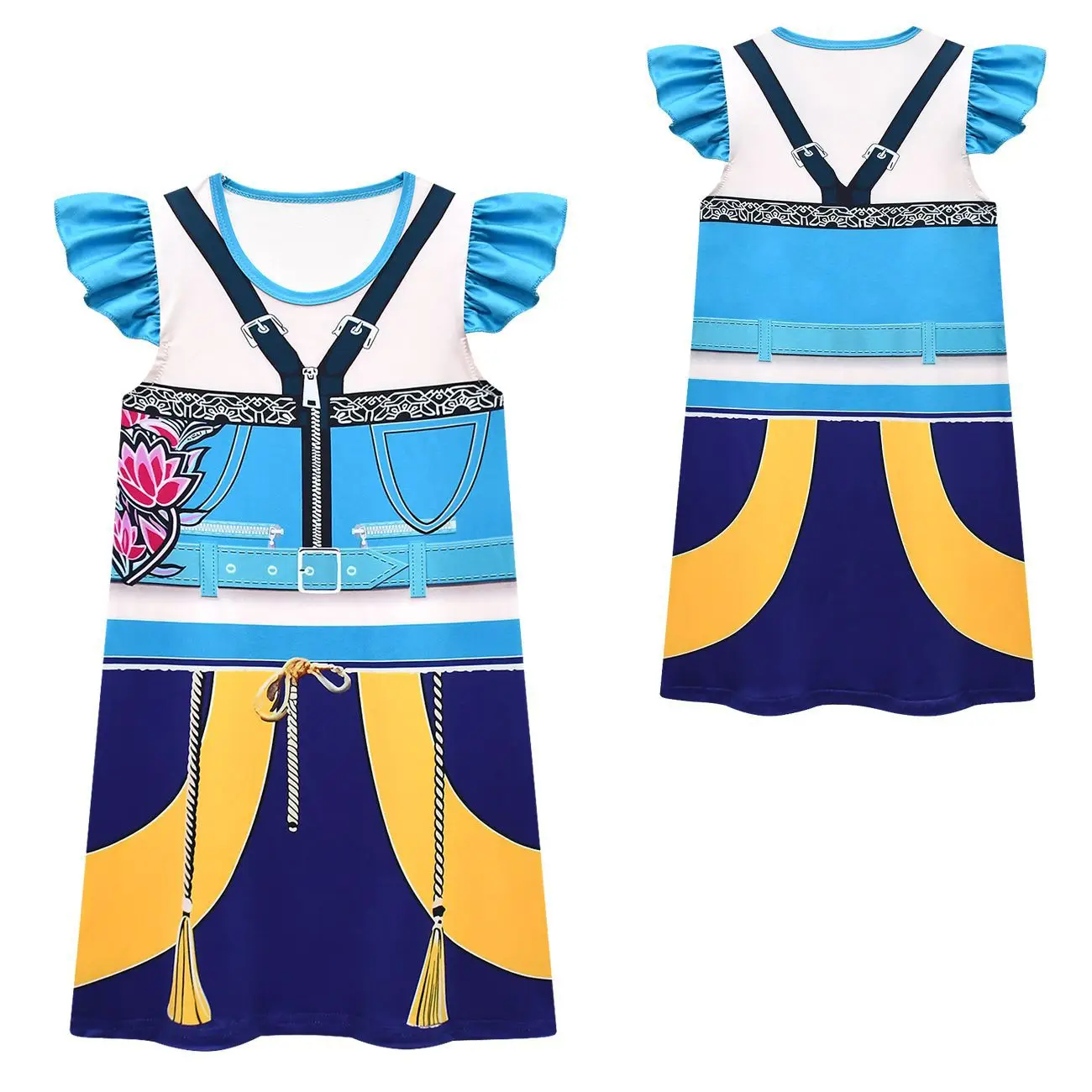 Mira Kpop-Disfraz de cazadores de demonios para niños y niñas, disfraz de Halloween, Carnaval, grupo Kpop Huntrix, Idol, juego de rol, vestido elegante