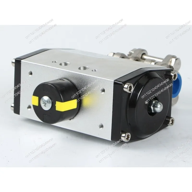 Pneumatic threaded ball valve Q611F-40P series two-way three-piece