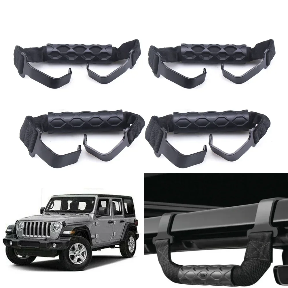 

Armrests for Jeep Gladiator JT & Wrangler JL Car Front Rear Door Roof Grab Handle Brd Accessories for Jeep Wrangler JL 2018-2022