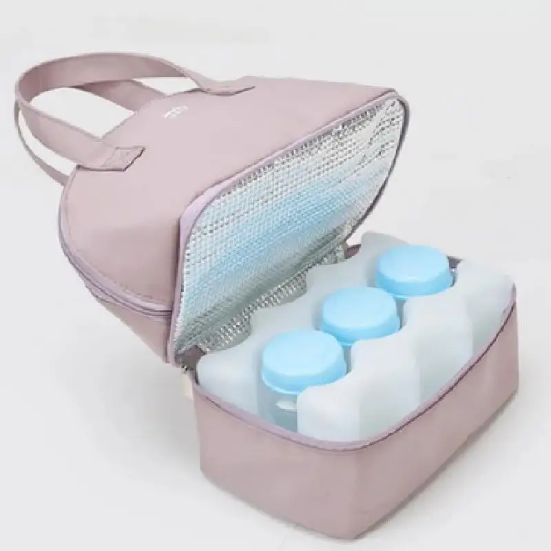 Insulation Bag Milk Storage Breast Pump Maternity Cooler Double Layer Fresh Keeping Baby Food Backpack Feeding Bottle For Mother