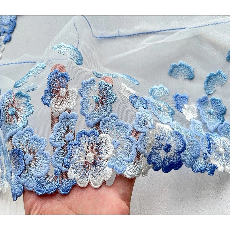 

Рельефная сетка для вышивки, кружевная ткань для винтажного украшения, ручная работа, сделай сам, дизайн, аксессуары для одежды, ткань, шитье своими руками на метр