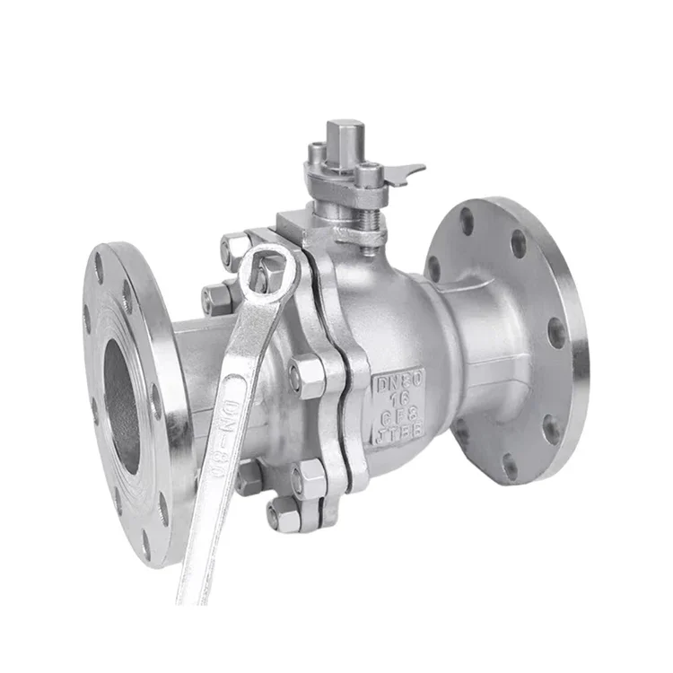 Q41PPL-16P Q41PPL-25P CF8 Flange Manual High Temperature Ball Valve