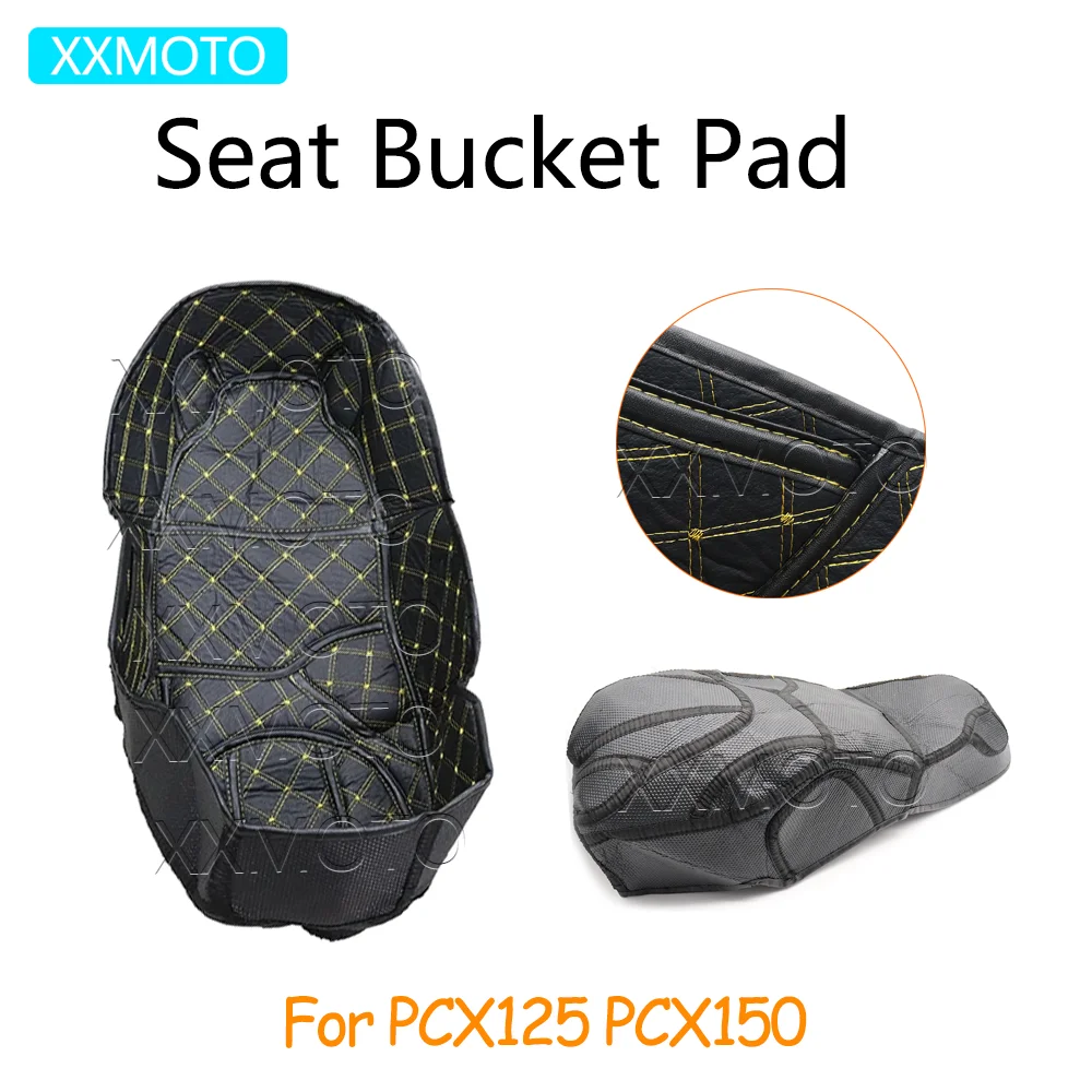 For HONDA PCX125 PCX150 PCX 125 150 Motorcycle Seat Bucket Pad Storage Box Pad Cargo Luggage Trunk Protector Cover