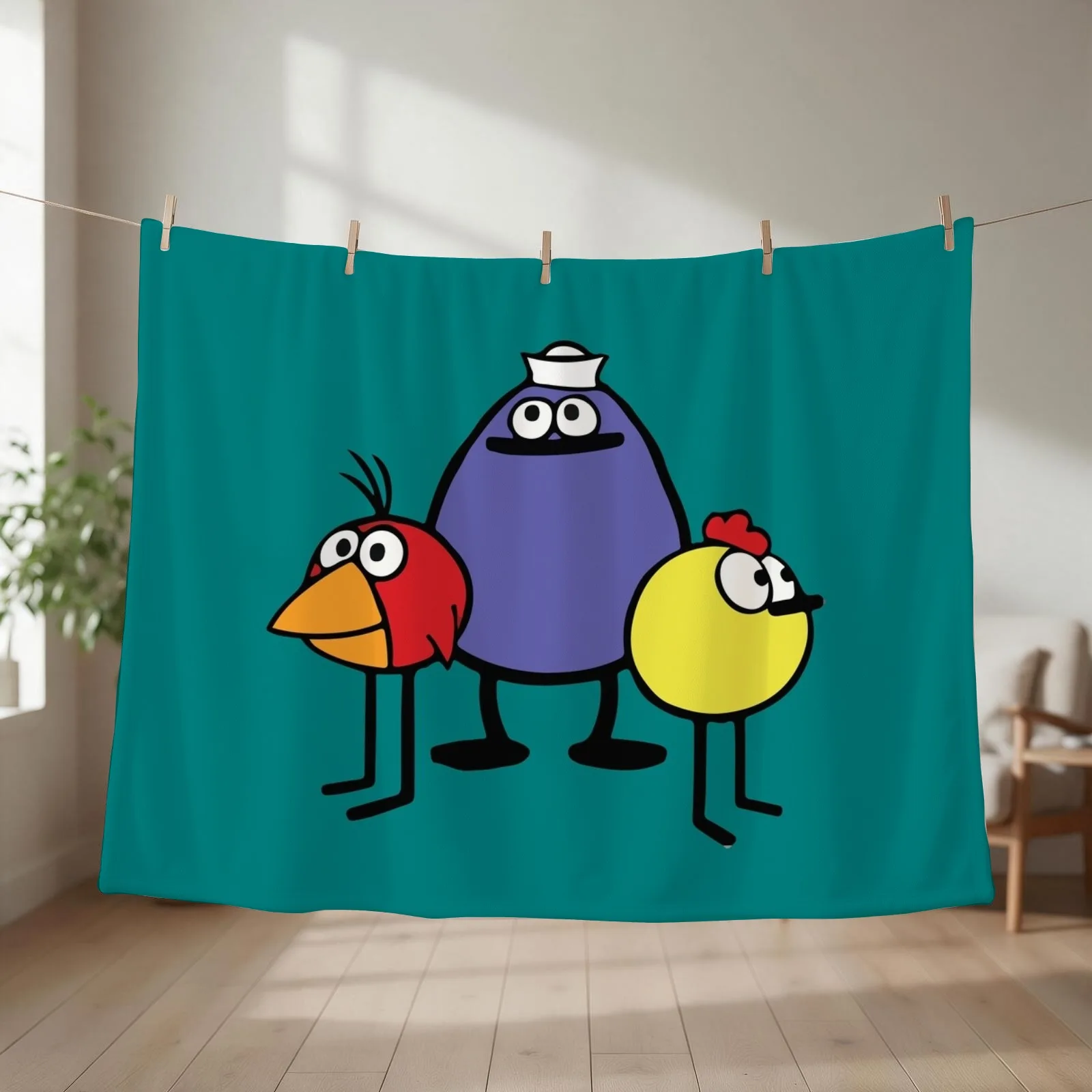 Peep and the big wide world 1 Throw Blanket Blankets For Sofas Soft Quilt blankets and throws Blankets